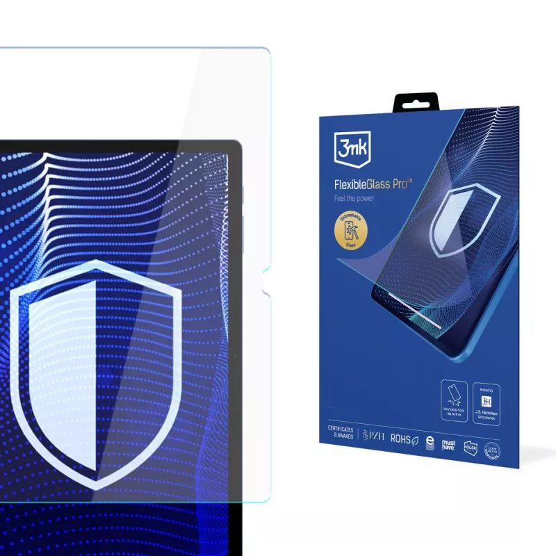 3MK PROTECTION FlexibleGlass Pro Displayschutzfolie für Doogee T10 Plus (11 Zoll) - Transparent