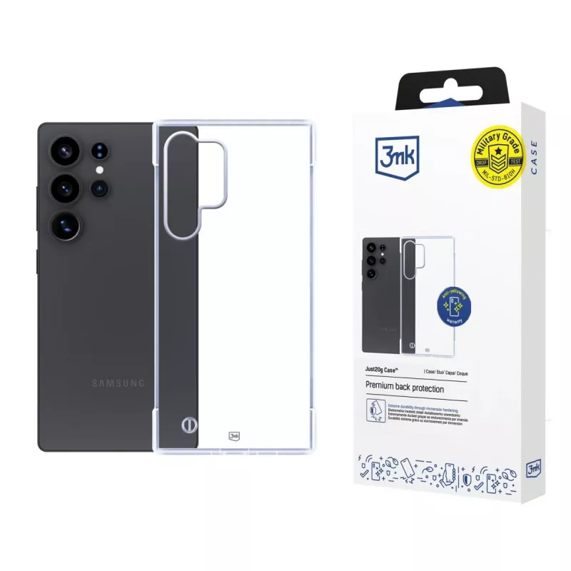 3mk Just20g Clear Case für Samsung Galaxy S25 Ultra