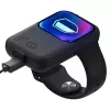 3mk Endurance Powerbank Case für Apple Watch 44 mm/45 mm 2,5 W 1200 mAh USB-C Schwarz
