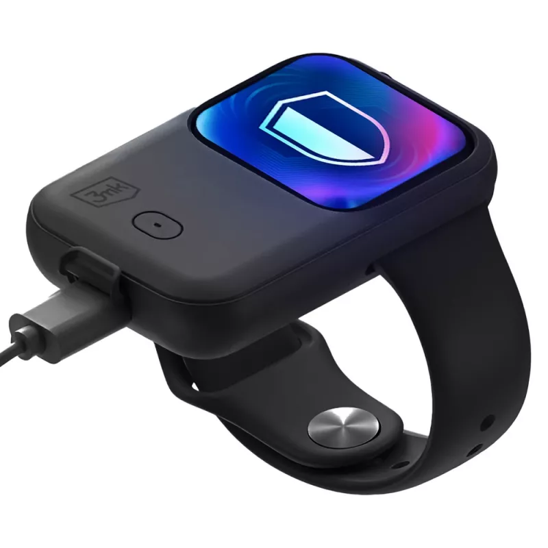 3MK PROTECTION 3mk Endurance Powerbank Case für Apple Watch 49 mm 2,5 W 1200 mAh USB-C Schwarz