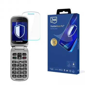 3MK PROTECTION Aligator V650 Senior FlexibleGlass Pro Displayschutzfolie