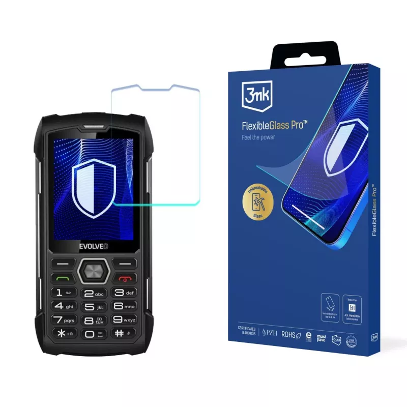 3MK PROTECTION Evolveo StrongPhone H1 - 3mk FlexibleGlass Pro Displayschutzfolie