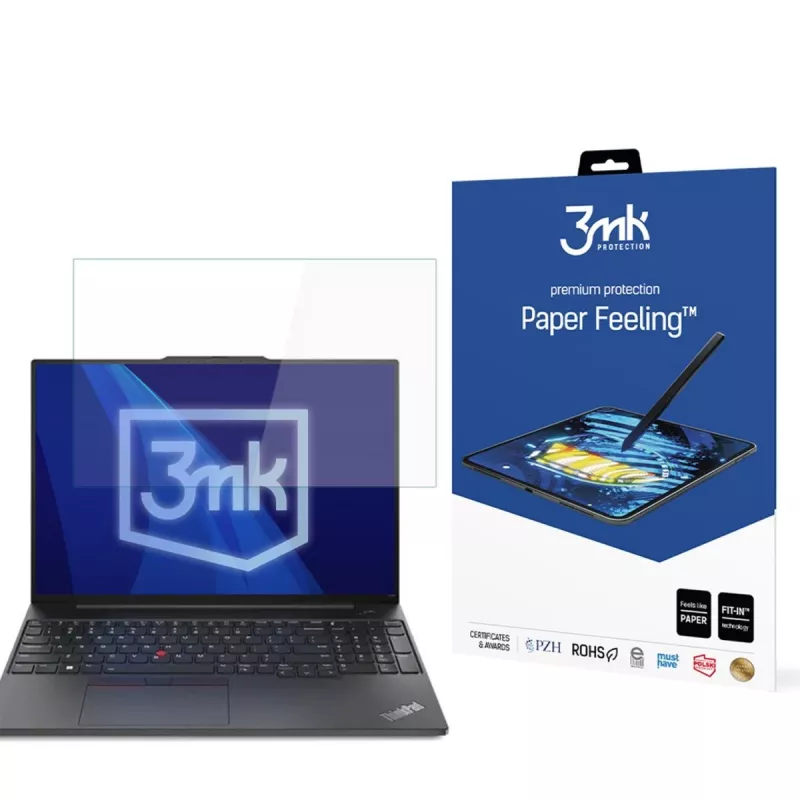 3MK PROTECTION Lenovo ThinkPad E16 (Gen 1 / 2) - bis zu 17 3mk Paper Feeling Bildschirmschutz
