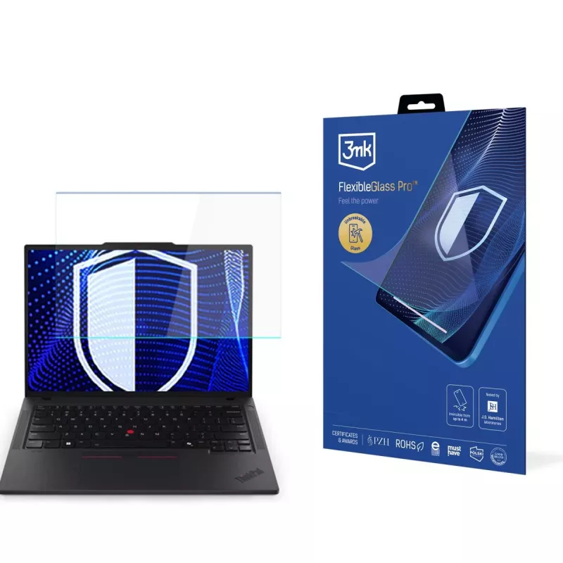 3MK PROTECTION FlexibleGlass Pro Displayschutzfolie für Lenovo ThinkPad P14s Gen 6 (bis zu 15 inch)