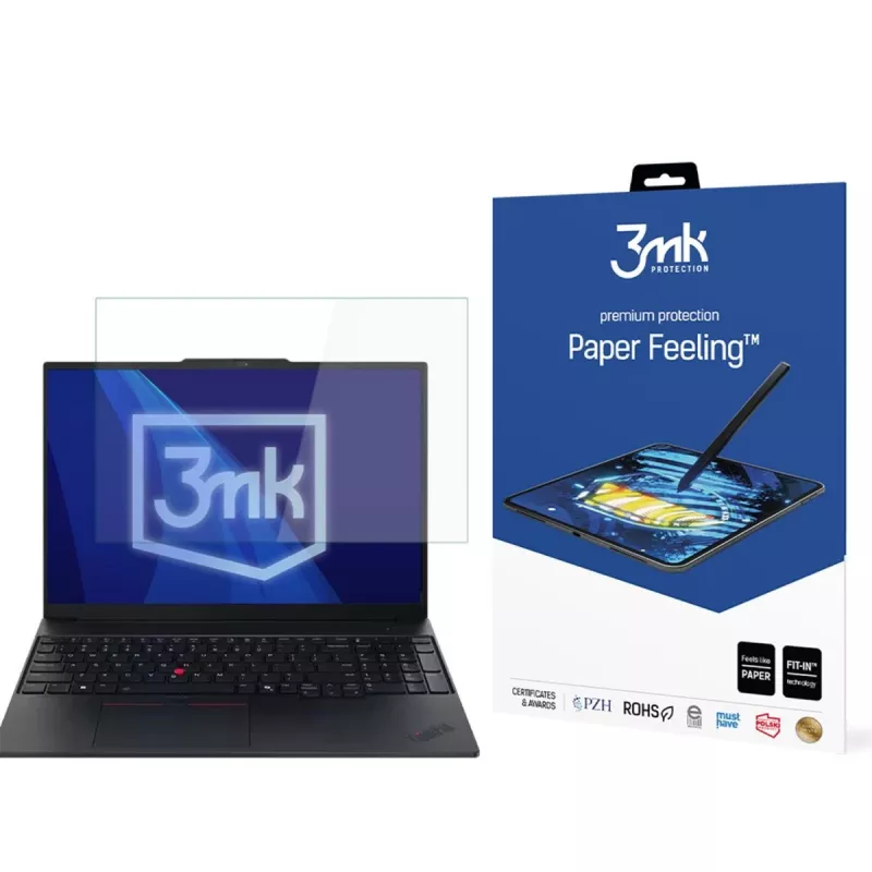 3MK PROTECTION Lenovo ThinkPad E14 Gen 7 - bis zu 15 3mk Paper Feeling Displayschutzfolie