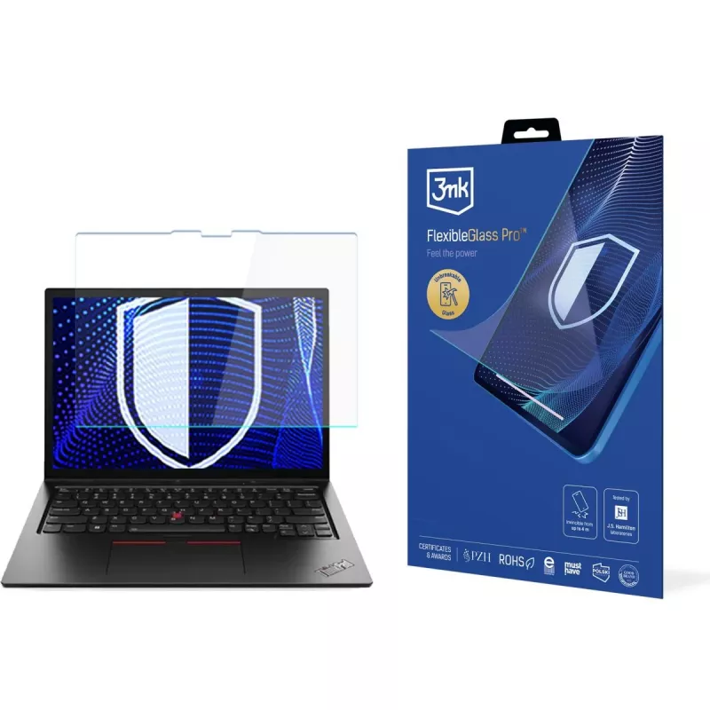 3MK PROTECTION FlexibleGlass Pro Hybrid Screen Protector für Lenovo ThinkPad L13 2in1 Gen 6 (13,3 Zoll)