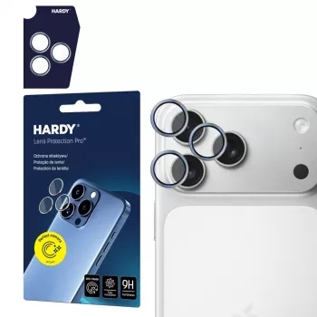 3MK HARDY Lens Protection für Apple iPhone 17 Pro / 17 Pro Max - Titanium Gray
