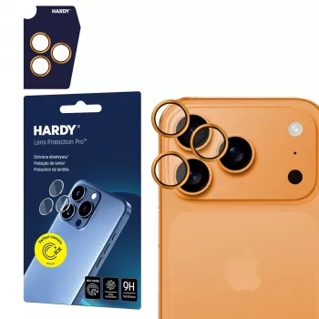 3MK HARDY Lens Protection ProOrange für Apple iPhone 17 Pro / 17 Pro Max