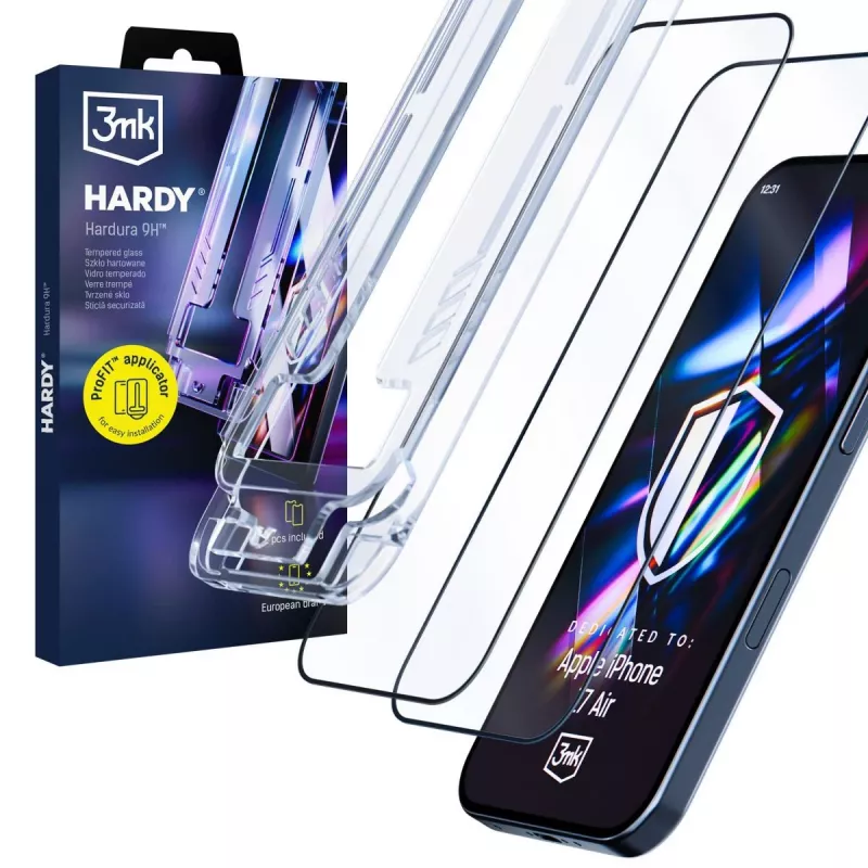 3MK PROTECTION Apple iPhone Air - 3mk Hardy Hardura 9H Displayschutzfolie