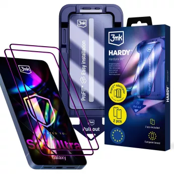 3MK PROTECTION Samsung Galaxy S25 Ultra - 3mk Hardy Hardura 9H Displayschutzfolie