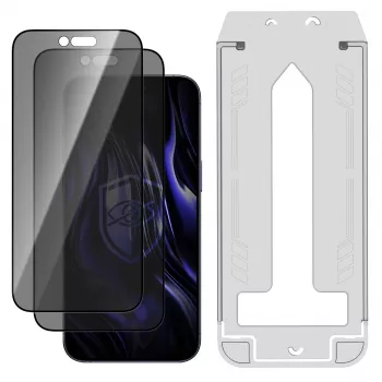 3MK PROTECTION Apple iPhone Air - 3mk Hardy Privzone 9H Tempered Glass Privacy Screen Protector