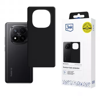 3MK Matt Case Pro für Xiaomi Redmi Note 15 Pro+ 5G - Schwarz
