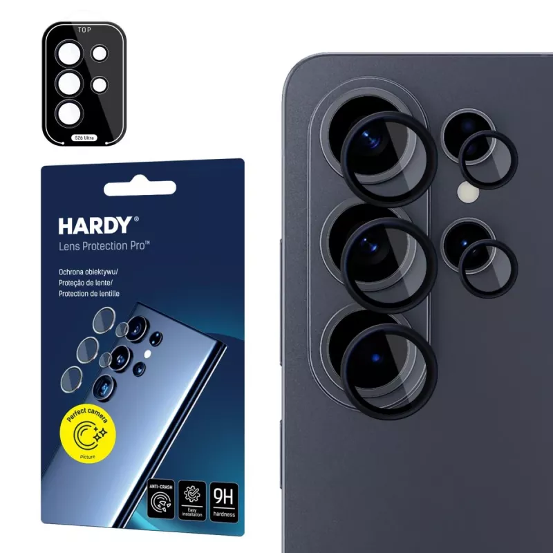 3mk Hardy Lens Protection Pro Black für Samsung Galaxy S26 Ultra