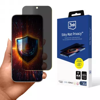 3mk Silky Matt Privacy Screen Protector für Honor Magic 8