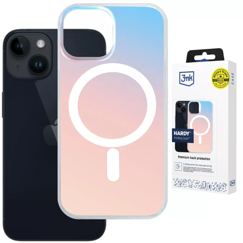 3MK PROTECTION Apple iPhone 13/14 - 3mk Hardy PrisMag Case Black