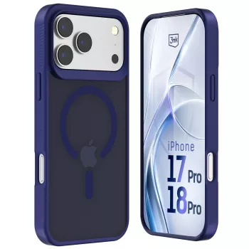 3MK PROTECTION Apple iPhone 17 Pro - 3mk Hardy Hazy MagCase Blau