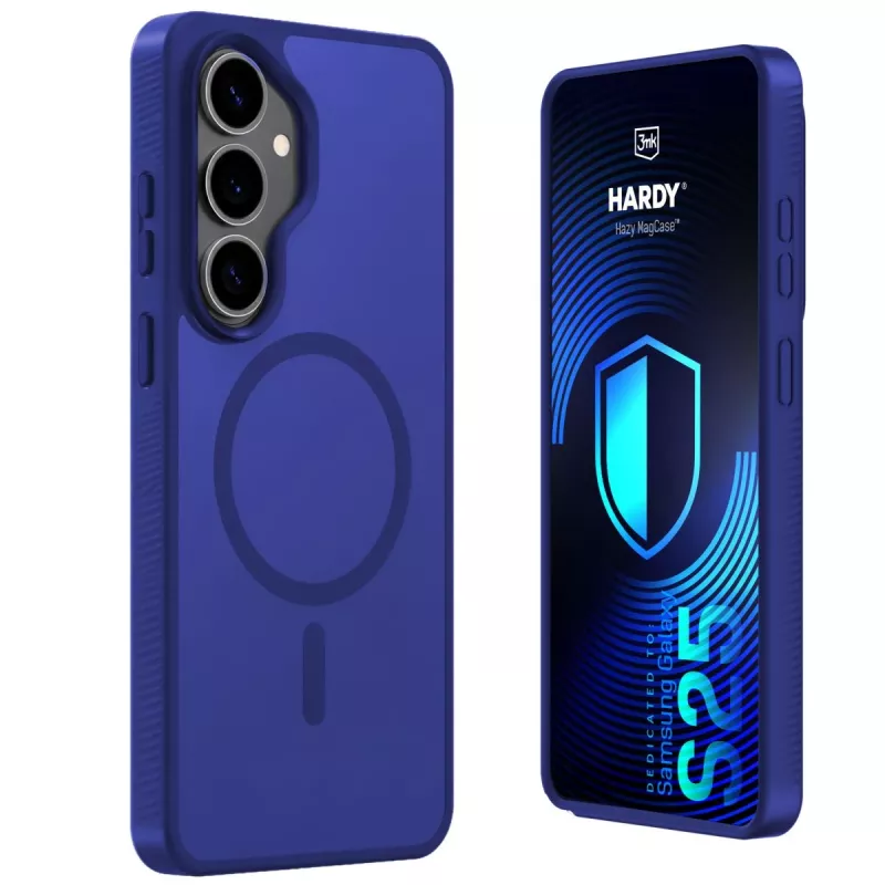 3MK PROTECTION Samsung Galaxy S25 - 3mk Hardy Hazy MagCase Blau