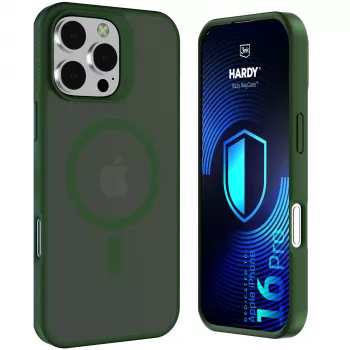 3MK PROTECTION Apple iPhone 16 Pro - 3mk Hardy Hazy MagCase Grün