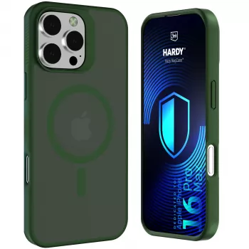 3MK PROTECTION Apple iPhone 16 Pro Max Hardy Hazy MagCase Green