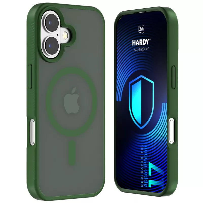 3MK PROTECTION Apple iPhone 17 - 3mk Hardy Hazy MagCase Green