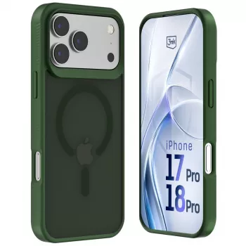 3MK PROTECTION Apple iPhone 17 Pro - 3mk Hardy Hazy MagCase Grün