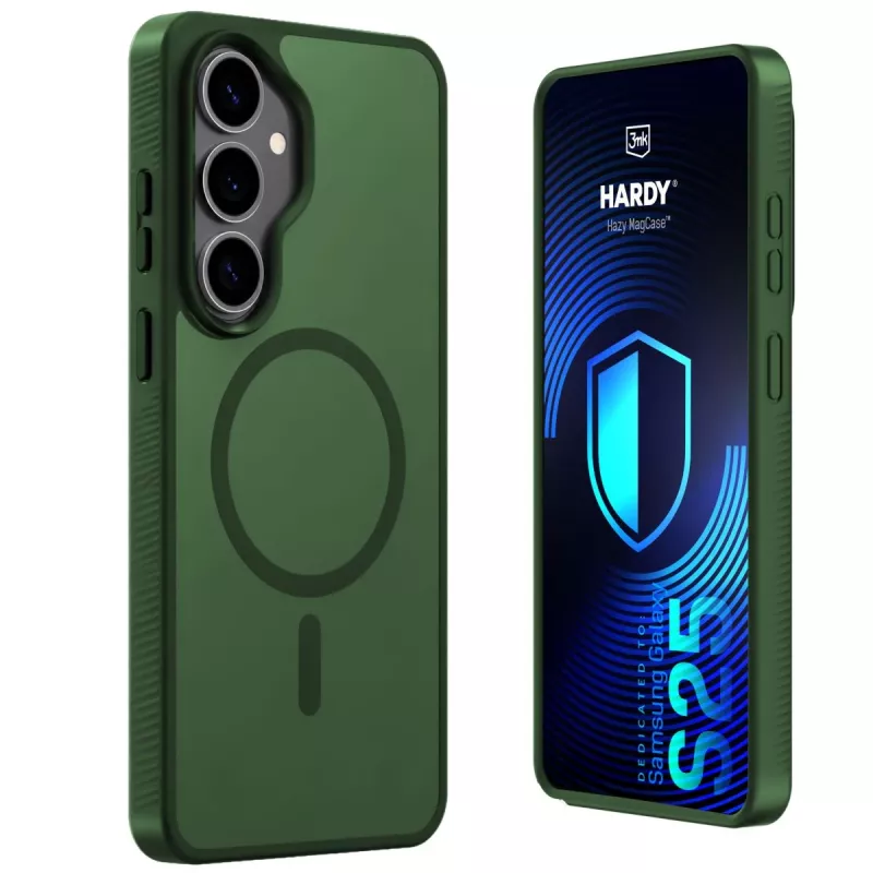 3MK PROTECTION Samsung Galaxy S25 - 3mk Hardy Hazy MagCase Grün