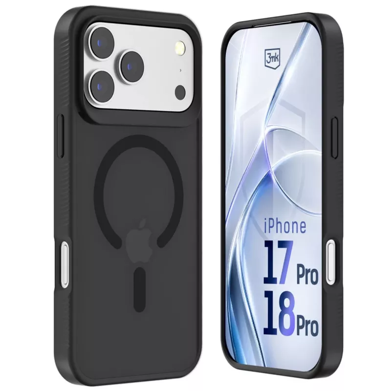 3MK PROTECTION Apple iPhone 17 Pro - 3mk Hardy Hazy MagCase Black
