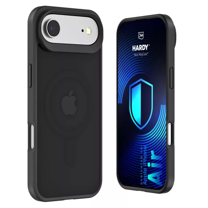 3MK PROTECTION Apple iPhone Air - 3mk Hardy Hazy MagCase Black
