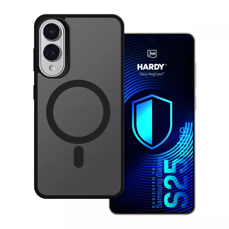 3MK PROTECTION Samsung Galaxy S25 Edge - 3mk Hardy Hazy MagCase Schwarz