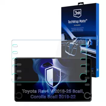 3MK PROTECTION Toyota Rav4 V 2018-25 - 3mk TechWrap Matt Displayschutzfolie für das mittlere Display