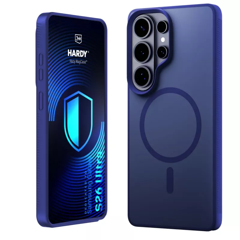 3MK PROTECTION Samsung Galaxy S26 Ultra - 3mk Hardy Hazy MagCase Blau