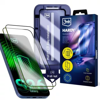 3MK PROTECTION Samsung Galaxy S26+ - 3mk Hardy Hardura 9H Panzerglas Displayschutzfolie
