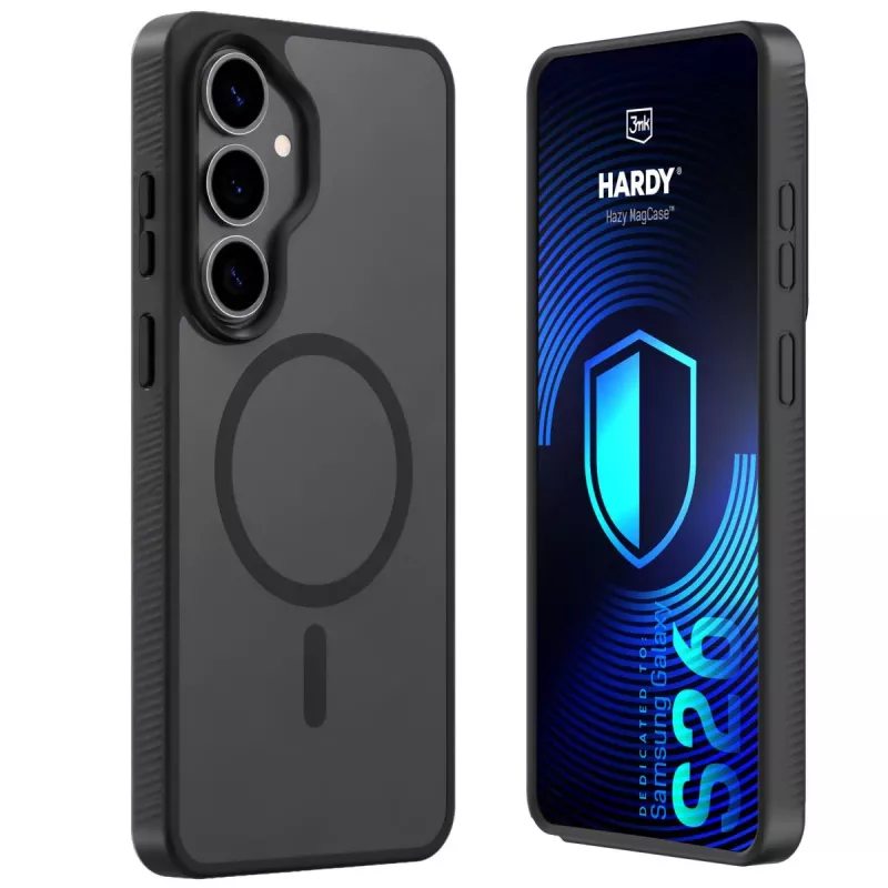 3MK PROTECTION Samsung Galaxy S26 - 3mk Hardy Hazy MagCase Black