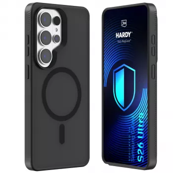 3MK PROTECTION Samsung Galaxy S26 Ultra - 3mk Hardy Hazy MagCase Schwarz