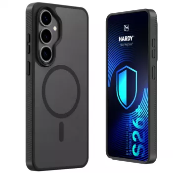 3MK PROTECTION Samsung Galaxy S26+ Hardy Hazy MagCase Schwarz