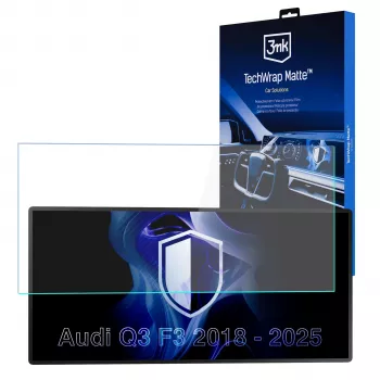 3MK PROTECTION AUDI Q3 F3 2018-25 - 3mk TechWrap Matter Center Display Screen Protector