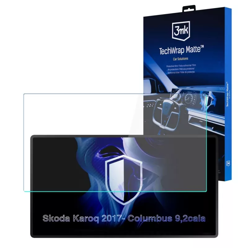 3MK PROTECTION Skoda Karoq Columbus 2017- - 3mk TechWrap Mattes Center Display Screen Protector