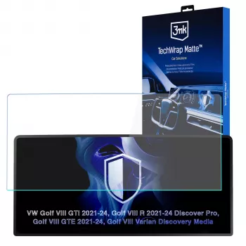 3MK PROTECTION VW Golf VIII Variant Discovery Media - 3mk TechWrap Matter Center Display Screen Protector