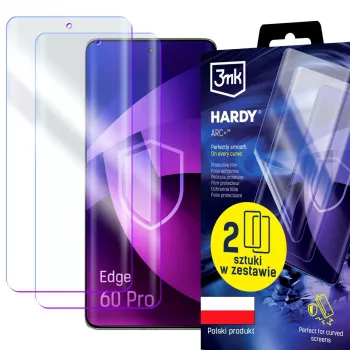 3mk Hardy ARC+ Displayschutzfolie für Motorola Edge 60 Pro, 2 Stk.