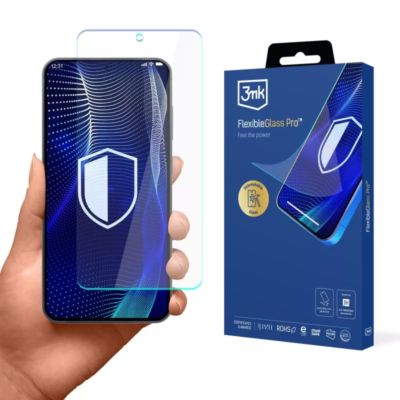 3MK FlexibleGlass Pro Hybrid Glass Screen Protector für Samsung Galaxy S26