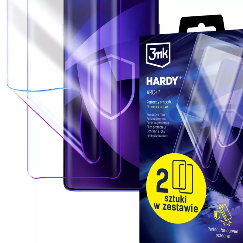 3MK PROTECTION Hardy ARC+ Screen Protector für Xiaomi Redmi Note 15 4G/5G (2er-Pack)