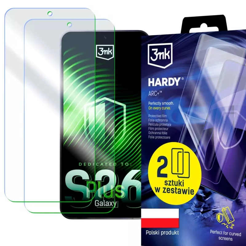3MK PROTECTION Samsung Galaxy S26+ - 3mk Hardy ARC+ Displayschutzfolie (2er-Pack)