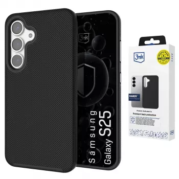3MK PROTECTION Samsung Galaxy S25 Hardy Shockproof MagCase Back Cover Transparent
