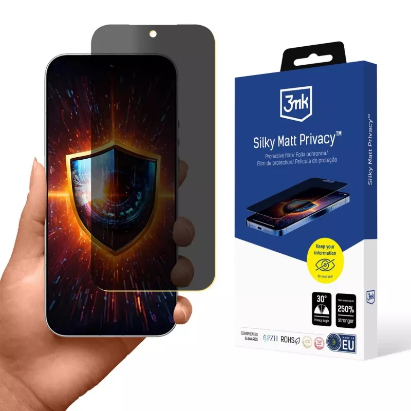 3mk Silky Matt Privacy Screen Protector für Xiaomi 17 Ultra
