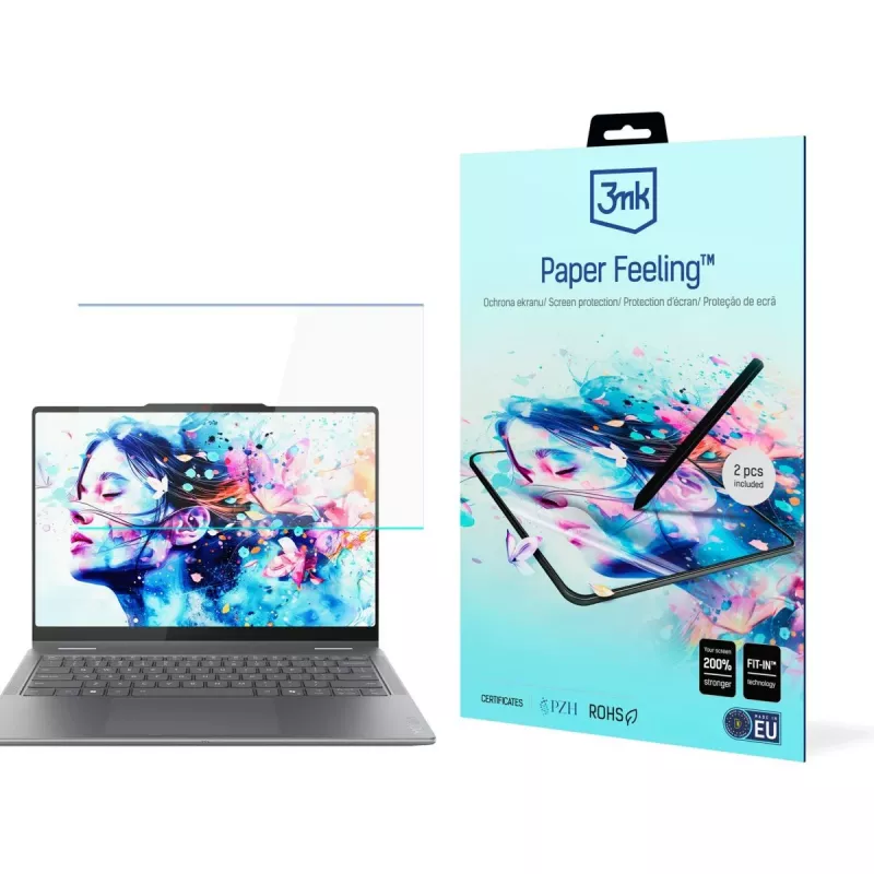 3MK PaperFeeling Displayschutzfolie für Lenovo Yoga 714 14ILL10 (2er-Pack)