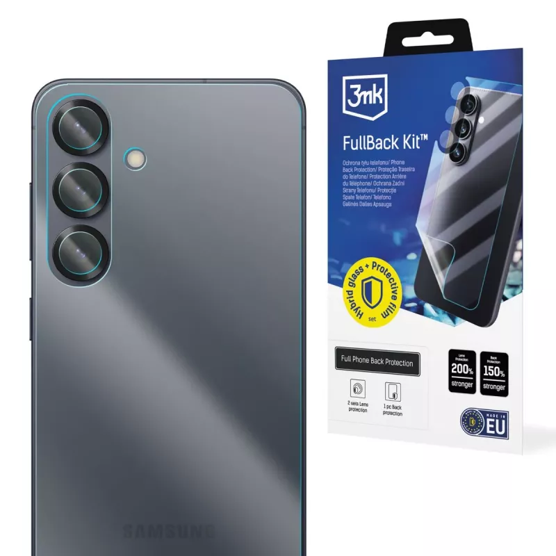 3MK PROTECTION Samsung Galaxy S25 FullBack Kit Rückseitenschutzfolie