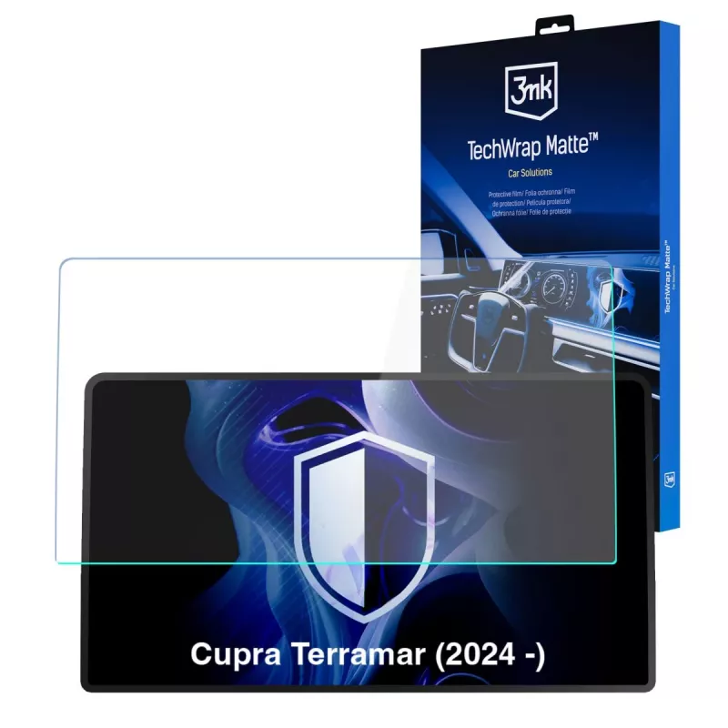 3MK PROTECTION Cupra Terramar (2024 -) - 3mk TechWrap Mattierter Center-Display-Schutzfolie
