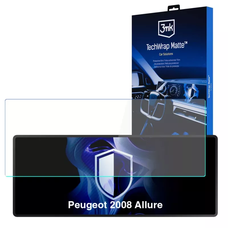 3MK PROTECTION Peugeot 2008 Allure - 3mk TechWrap Matter Center Display Screen Protector