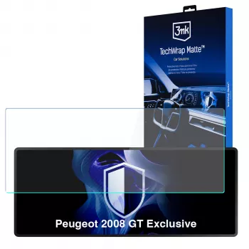 3MK PROTECTION Peugeot 2008 GT Exclusive - 3mk TechWrap Matter Center Display Screen Protector