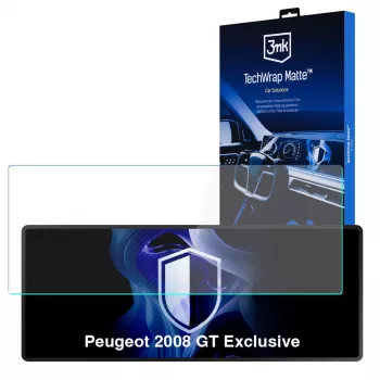 3MK PROTECTION Peugeot 2008 GT Exclusive - 3mk TechWrap Matter Center Display Screen Protector
